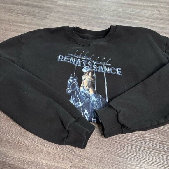 Beyonce Renaissance World Tour 2023 Black Crewneck Sweatshirt Official XXL - Picture 5 of 5